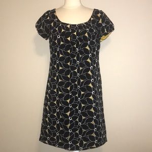 Floral Embroidered  Shift Dress